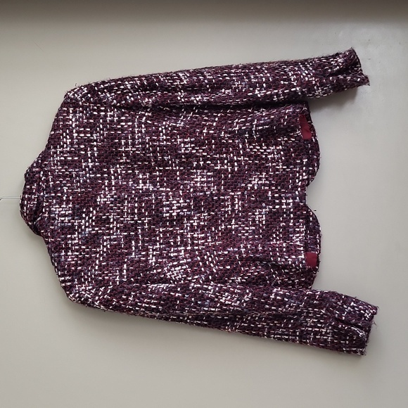 EMMA JAMES Tweed Lined Single Button Blazer Jacket. - Picture 6 of 8